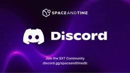 Space and Time Discord Server Banner