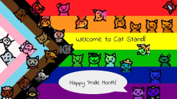Cat Stand Discord Server Banner