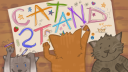 Cat Stand Discord Server Banner