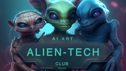 Alien-Tech Club Discord Server Banner