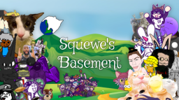 Squewe's Spooky Ahh Basement Discord Server Banner