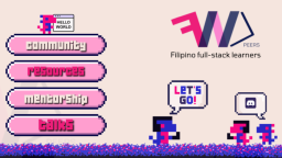 Filipino Web Development Peers Discord Server Banner