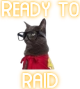 READYTORAIDcat emoji