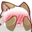 KittyShy emoji