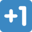 2848regionalindicatorplus1 emoji