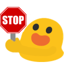blobstop emoji