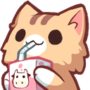 CatSip emoji