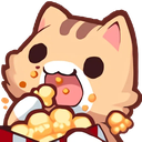 CatPopcorn emoji