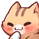 CatSilentLaugh emoji