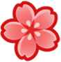 2699flowerred emoji