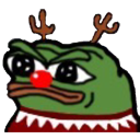 ChristmasPepeMad emoji
