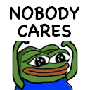PepeNooneCares emoji