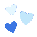 Zemoji_bluehearts emoji