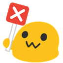 blobnope emoji