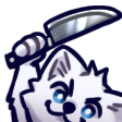Fox_Knife emoji