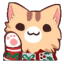 CatWinterWave emoji