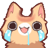 CatCrazyTears emoji