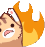 CatFire emoji