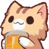 CatSip emoji