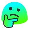 thinkbluegreen emoji