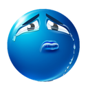 bluetear emoji