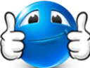 bluethumbsup emoji