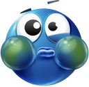 bluebarf emoji