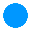 Blue emoji