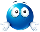 blue_guy_shrug emoji
