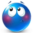 blueflush emoji