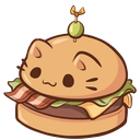 8627nekoburger emoji