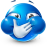 blue_guy_laugh emoji