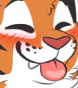 furry_blush_blep emoji