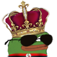 pepe_crown_ita emoji