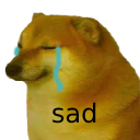 cheemssadcrying emoji