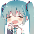 mikuyawn emoji