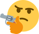 thinkgun emoji