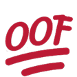 OOF emoji