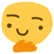 think emoji