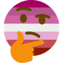 Thinking_Gay emoji