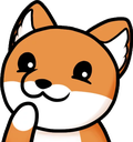 FoxThinking emoji