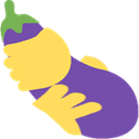 twohandereggplant emoji