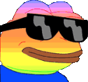 CoolRainbowPepe emoji