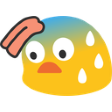 BlobFearSweat emoji