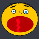 scared emoji