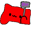 2283_BongoCatBanHammer emoji