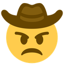 cowboyAngry emoji