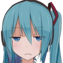 MikuUnamused emoji
