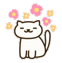 7nekoatsumeflower emoji