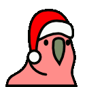christmaspartyparrot emoji